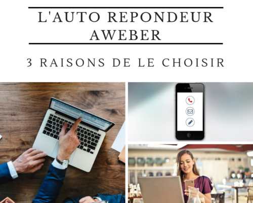 auto répondeur Aweber 3 raisons - www.reussirsonmlm.com